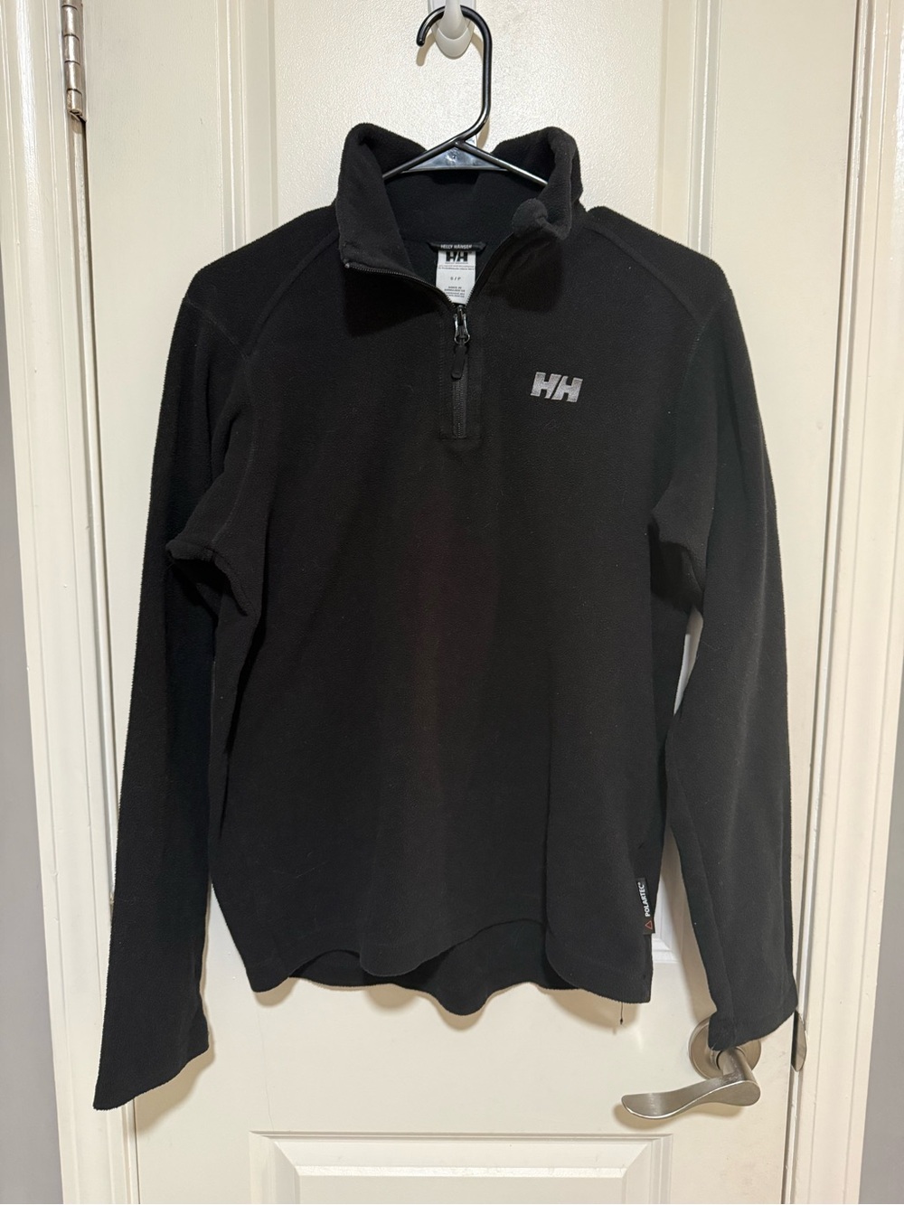 Helly Hansen Black Half-Zip Fleece Pullover